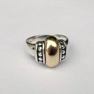 James Avery Retired Beaded Dome Ring